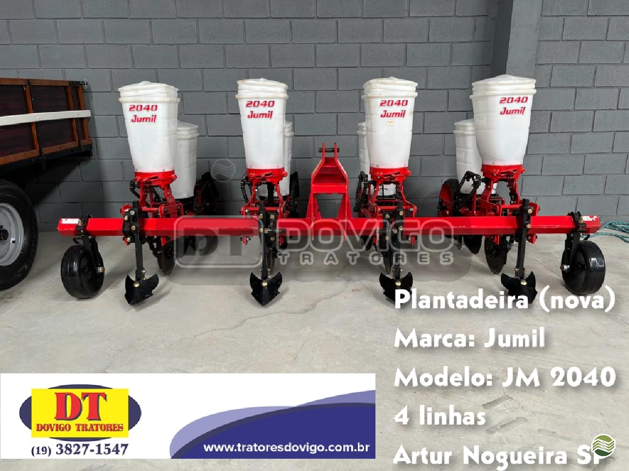 PLANTADEIRA JUMIL JM 2040 Dovigo Tratores ARTUR NOGUEIRA SÃO PAULO SP