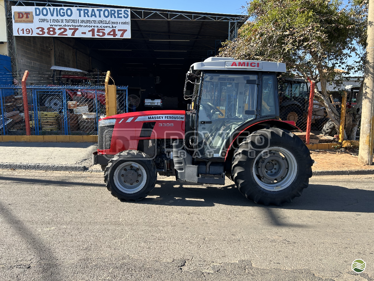 TRATOR MASSEY FERGUSON MF 3308 Tração 4x4 Dovigo Tratores ARTUR NOGUEIRA SÃO PAULO SP