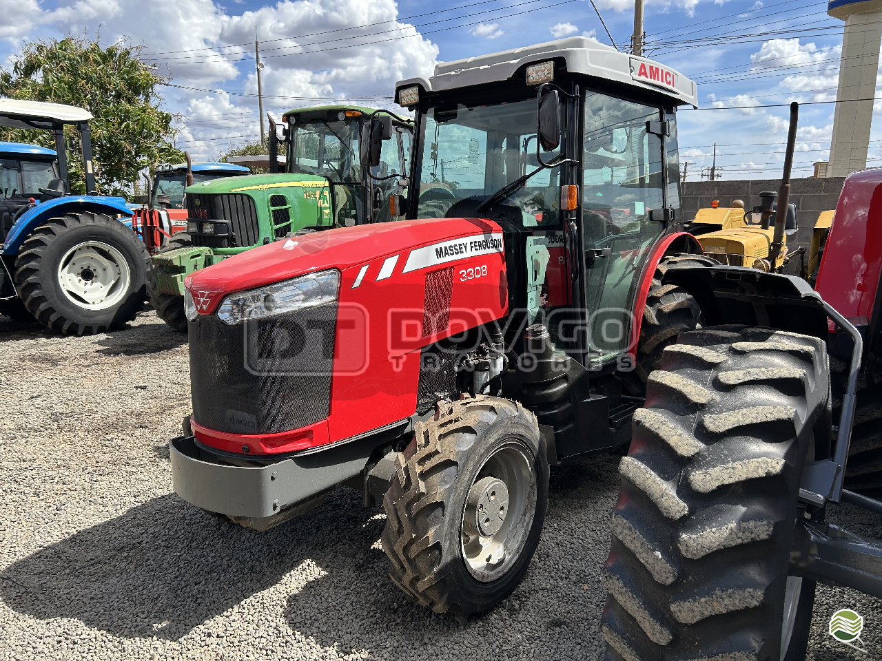 TRATOR MASSEY FERGUSON MF 3308 Tração 4x4 Dovigo Tratores ARTUR NOGUEIRA SÃO PAULO SP