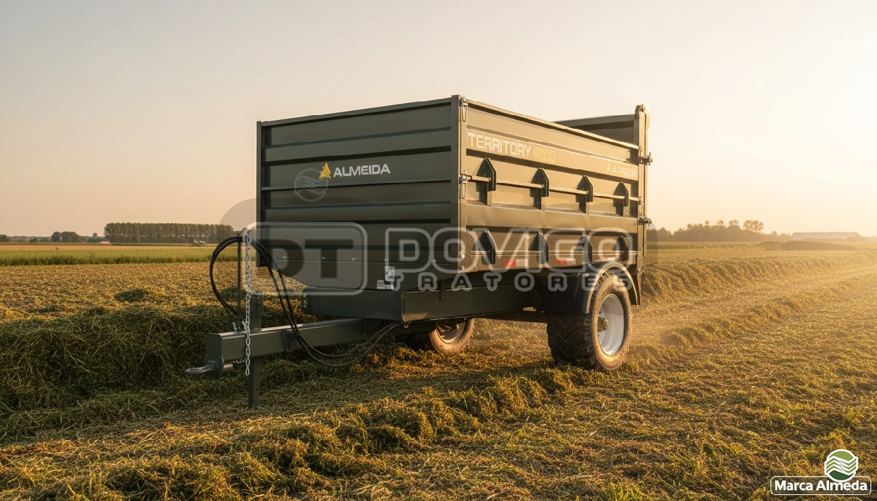 IMPLEMENTOS AGRICOLAS CARRETA AGRÍCOLA CARRETA BASCULANTE Dovigo Tratores ARTUR NOGUEIRA SÃO PAULO SP