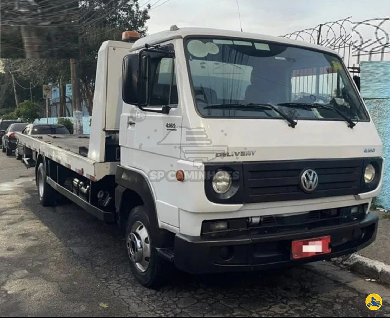 CAMINHAO VOLKSWAGEN VW 8160 Plataforma Guincho 3/4 4x2 SP Caminhões SAO PAULO SÃO PAULO SP