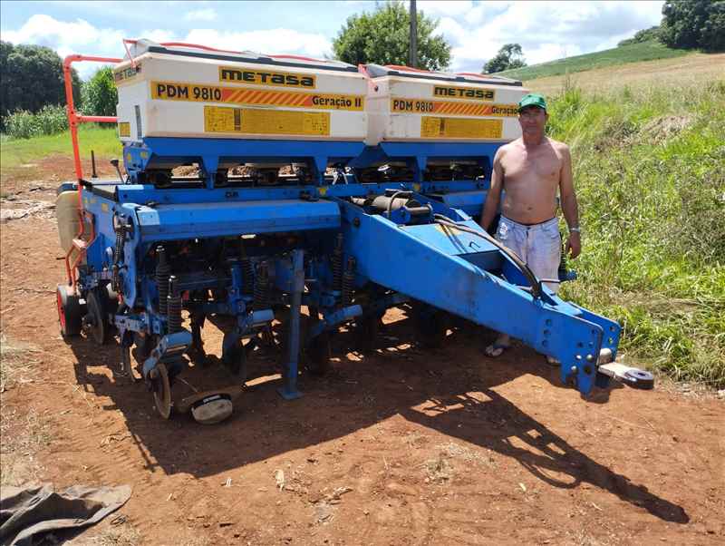 PLANTADEIRA METASA, ENTREGUE A SIDINEI DE AGUIAR, LINHA ARROIO EMPOSSADO - ENEAS MARQUES/PR, OBRIGADO PELA PREFERENCIA E DESEJAMOS BONS TRABALHOS!!!