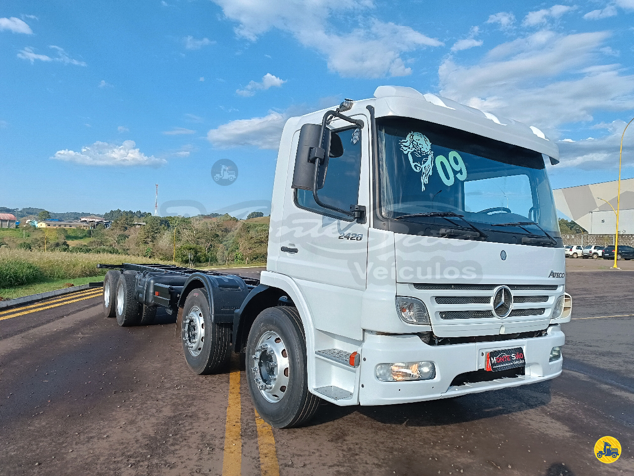 CAMINHAO MERCEDES-BENZ MB 2428 Chassis Truck 6x2 Monte Sião Veículos FRANCISCO BELTRAO PARANÁ PR