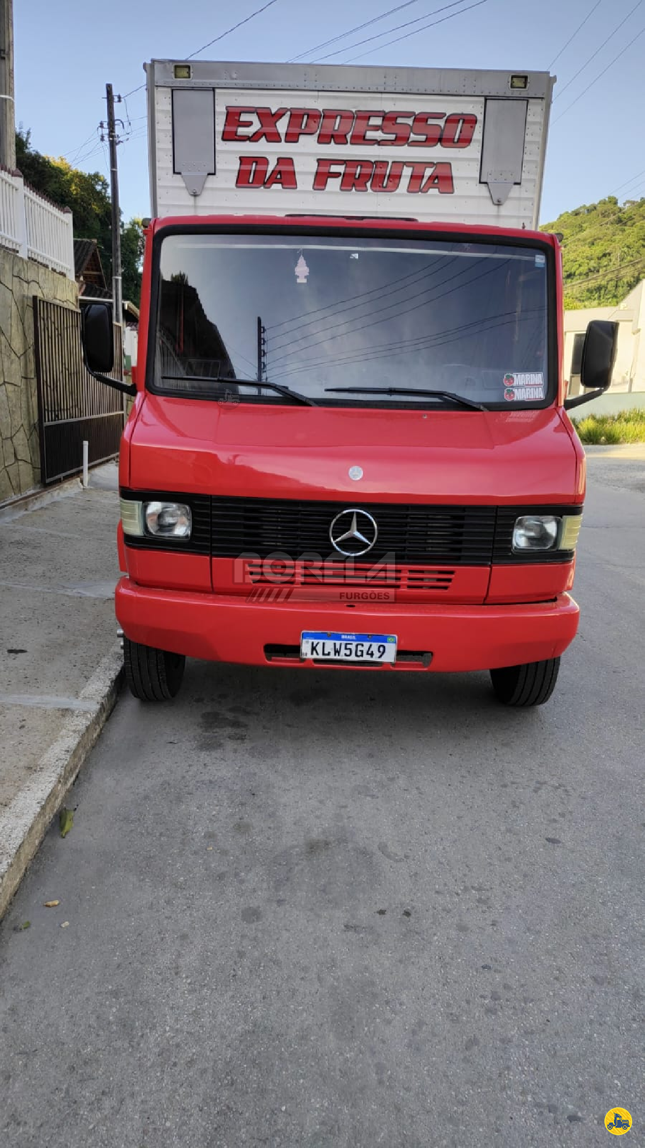 CAMINHAO MERCEDES-BENZ MB 912 Baú Furgão 3/4 4x2 Borela Furgões TAPEJARA RIO GRANDE DO SUL RS