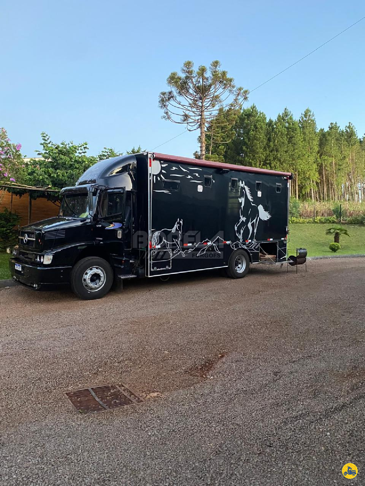 CAMINHAO MERCEDES-BENZ MB 1418 Motorhome Toco 4x2 Borela Furgões TAPEJARA RIO GRANDE DO SUL RS