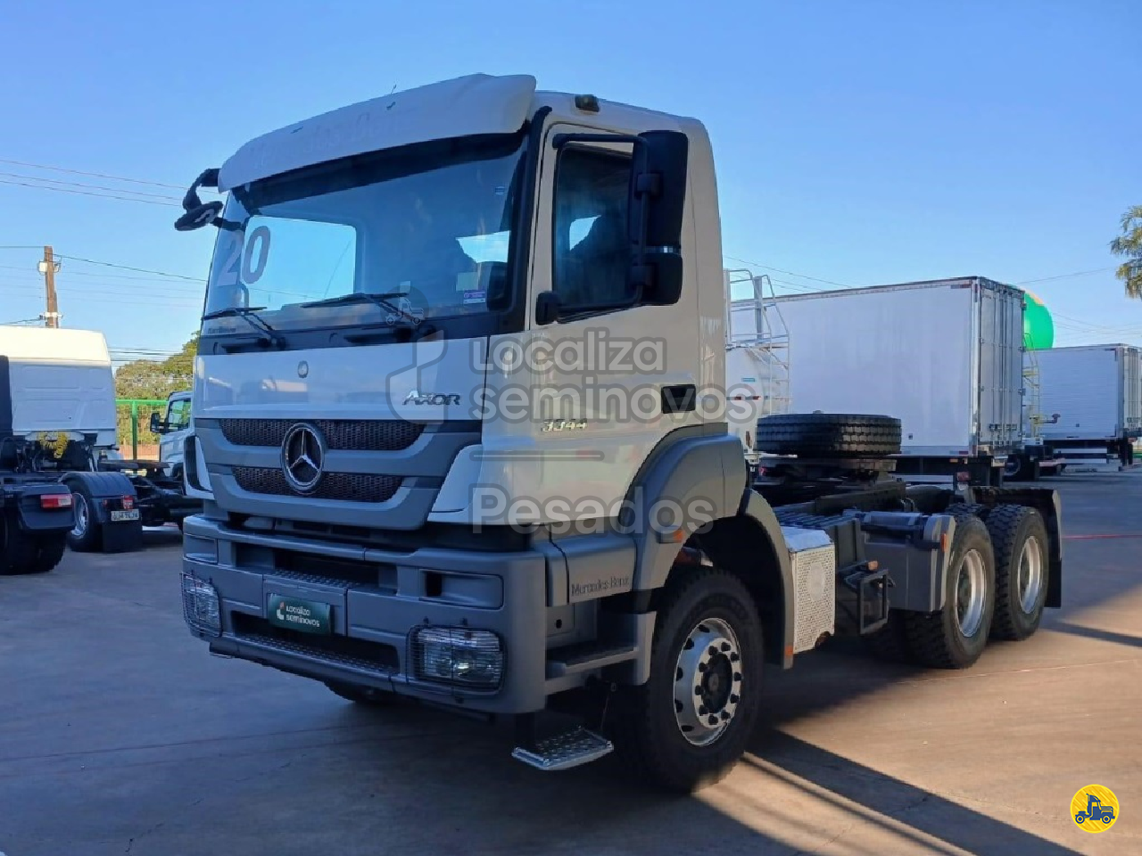 CAMINHAO MERCEDES-BENZ MB 3344 Localiza Seminovos Pesados - Ribeirão Preto RIBEIRAO PRETO SÃO PAULO SP