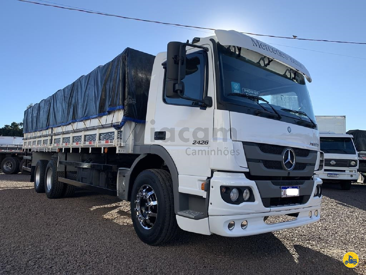 CAMINHAO MERCEDES-BENZ MB 2426 Graneleiro Truck 6x2 Viacam Caminhões CASCAVEL PARANÁ PR