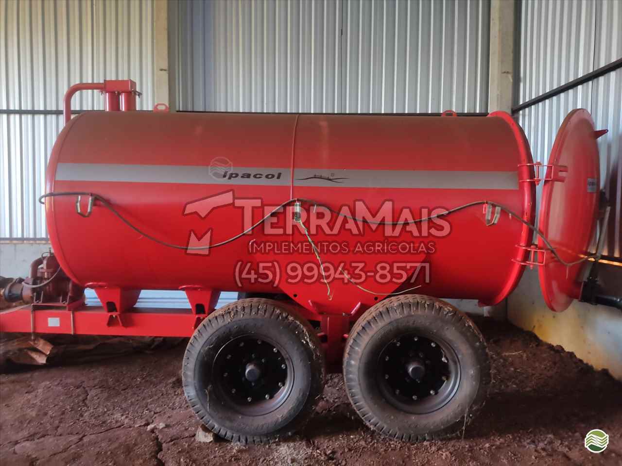 IMPLEMENTOS AGRICOLAS DISTRIBUIDOR ADUBO ORGÂNICO LÍQUIDO Terra Mais Implementos Agrícolas TOLEDO PARANÁ PR