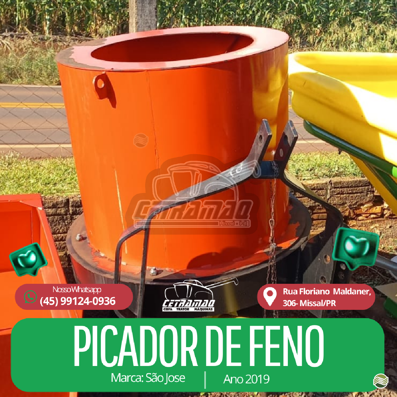 IMPLEMENTOS AGRICOLAS DIVERSOS DIVERSOS Cetramaq Máquinas MISSAL PARANÁ PR