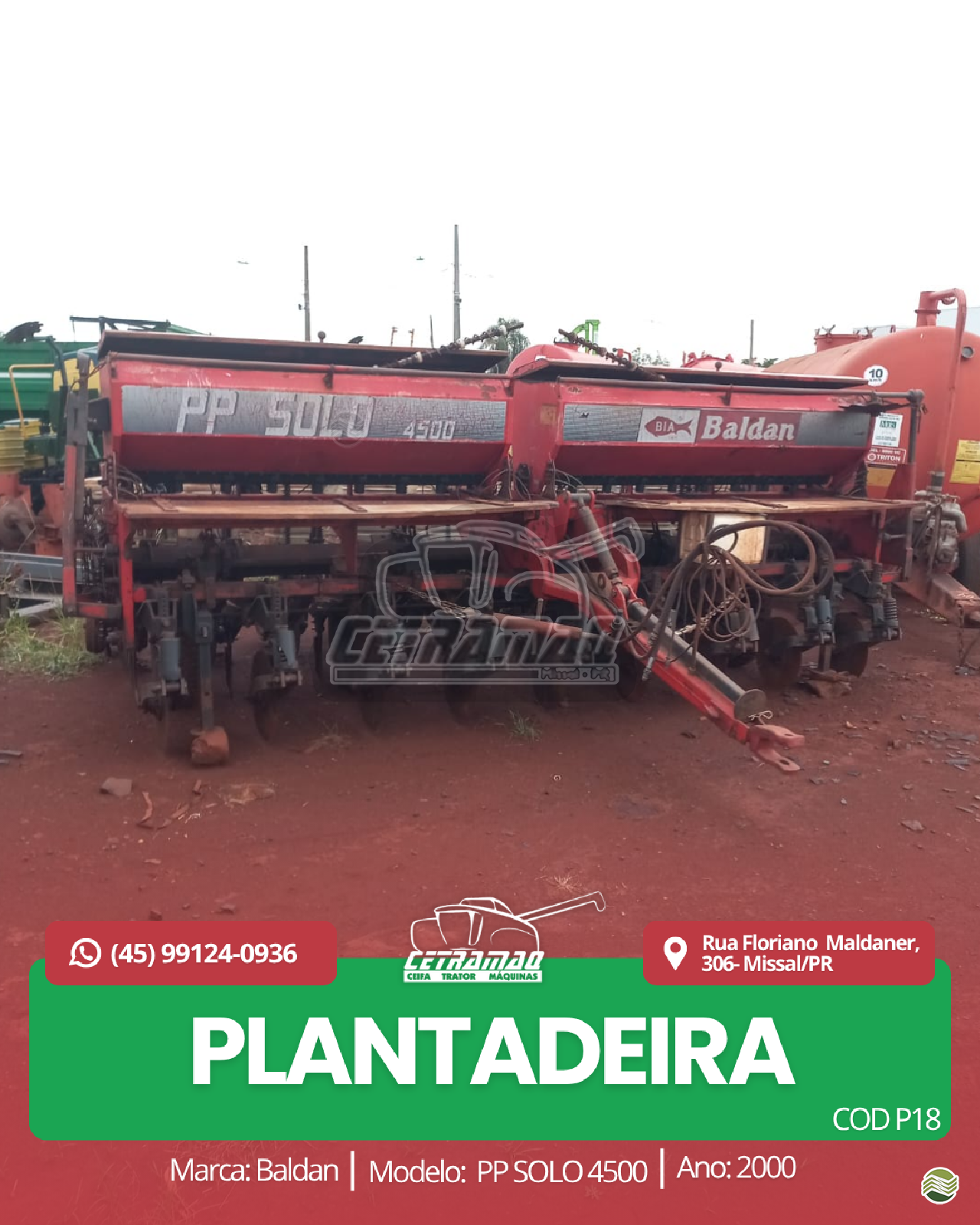 BALDAN PP4500 de Cetramaq Máquinas