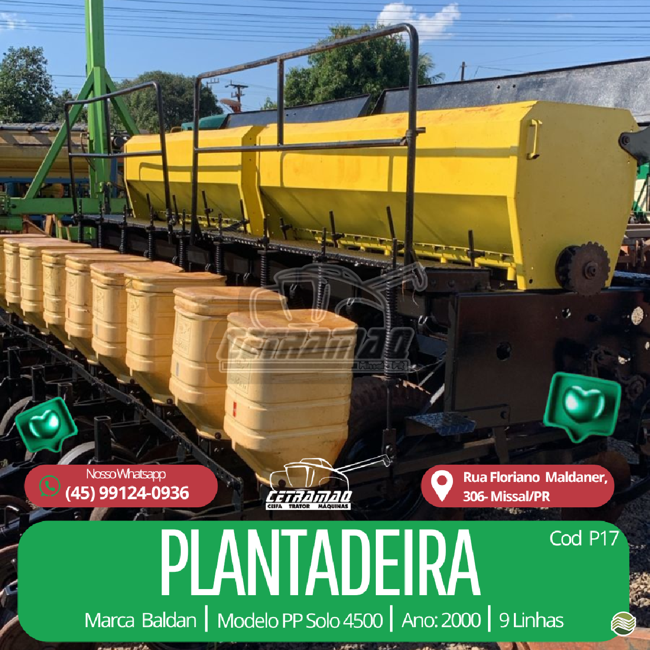 BALDAN PP4500 de Cetramaq Máquinas