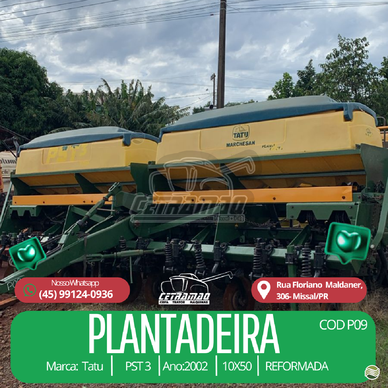 PST 3 de Cetramaq Máquinas