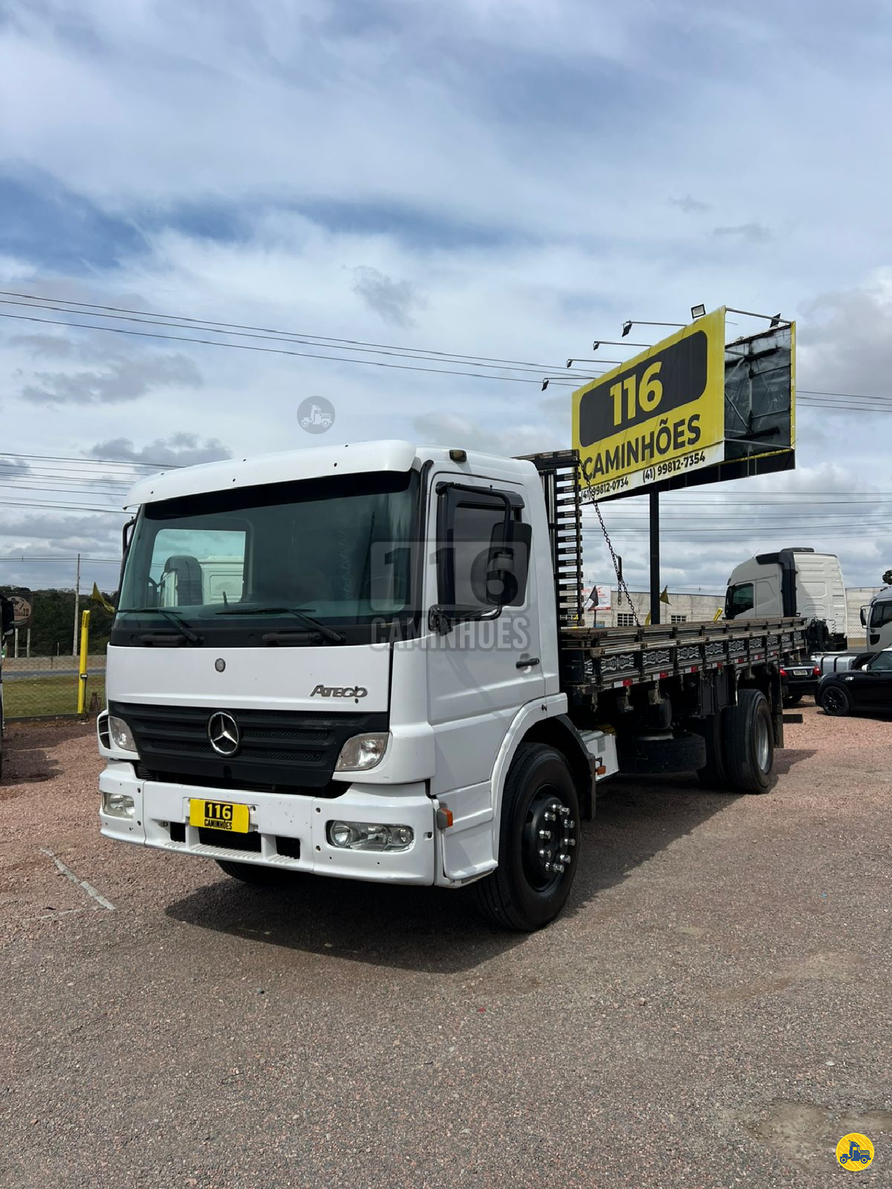 CAMINHAO MERCEDES-BENZ MB 1418 Carga Seca Toco 4x2 116 Caminhões FAZENDA RIO GRANDE PARANÁ PR