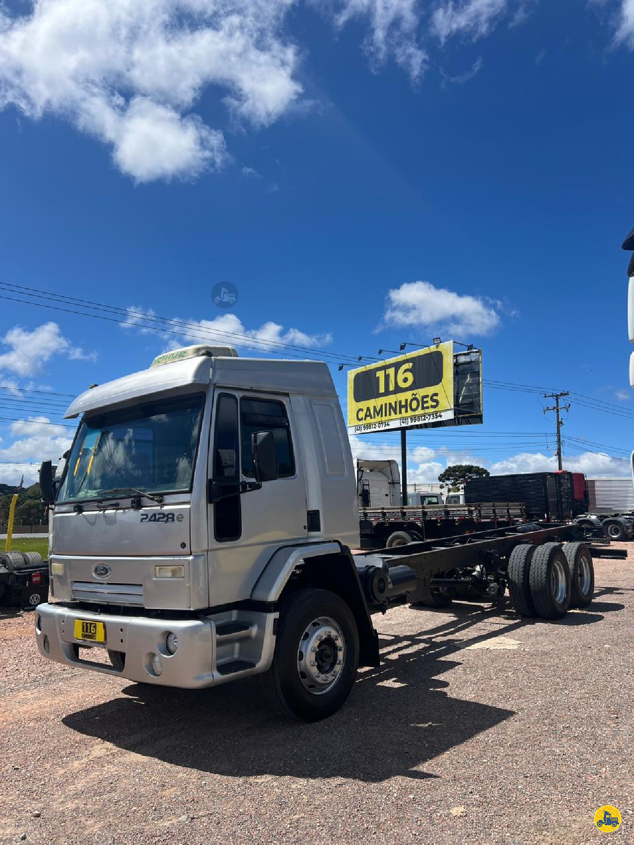 CAMINHAO FORD CARGO 2422 Chassis Truck 6x2 116 Caminhões FAZENDA RIO GRANDE PARANÁ PR