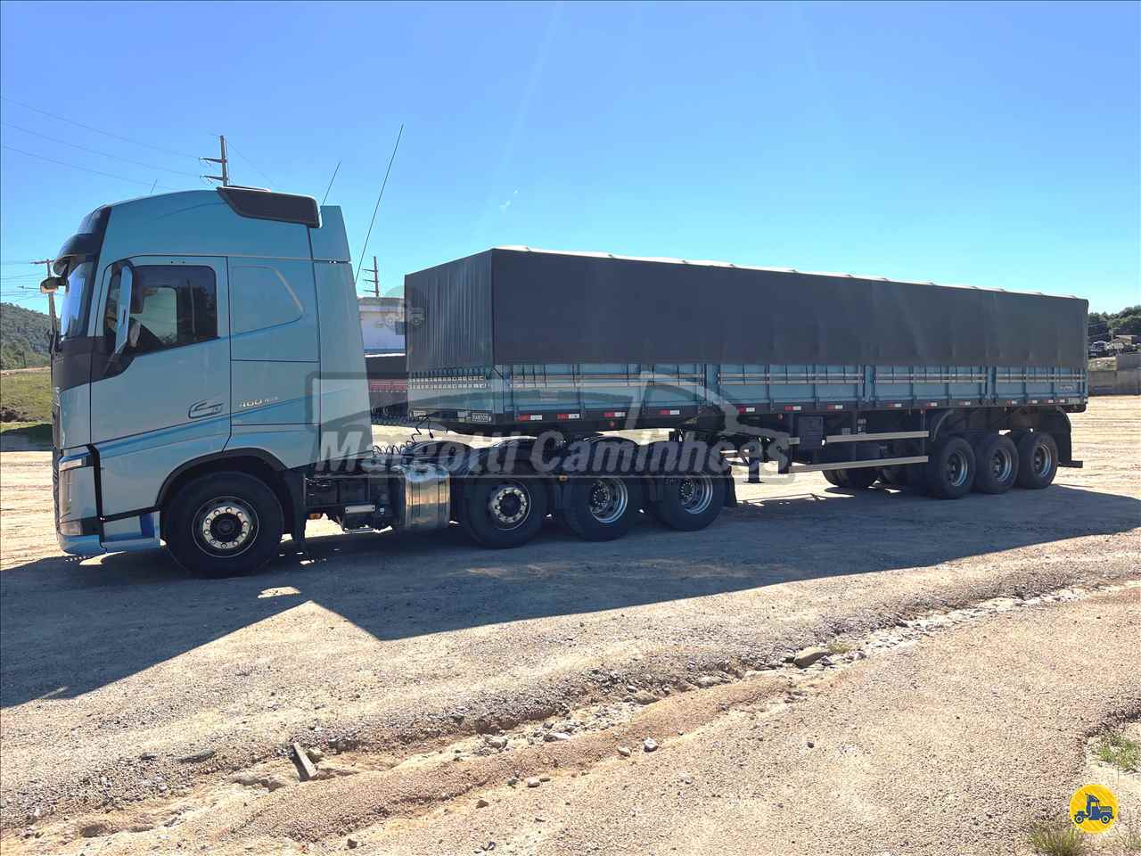 CARRETA SEMI-REBOQUE GRANELEIRO Margotti Caminhões TUBARAO SANTA CATARINA SC