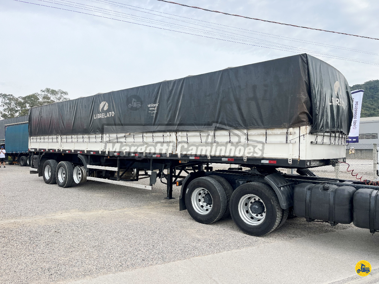 CARRETA SEMI-REBOQUE GRANELEIRO Margotti Caminhões TUBARAO SANTA CATARINA SC