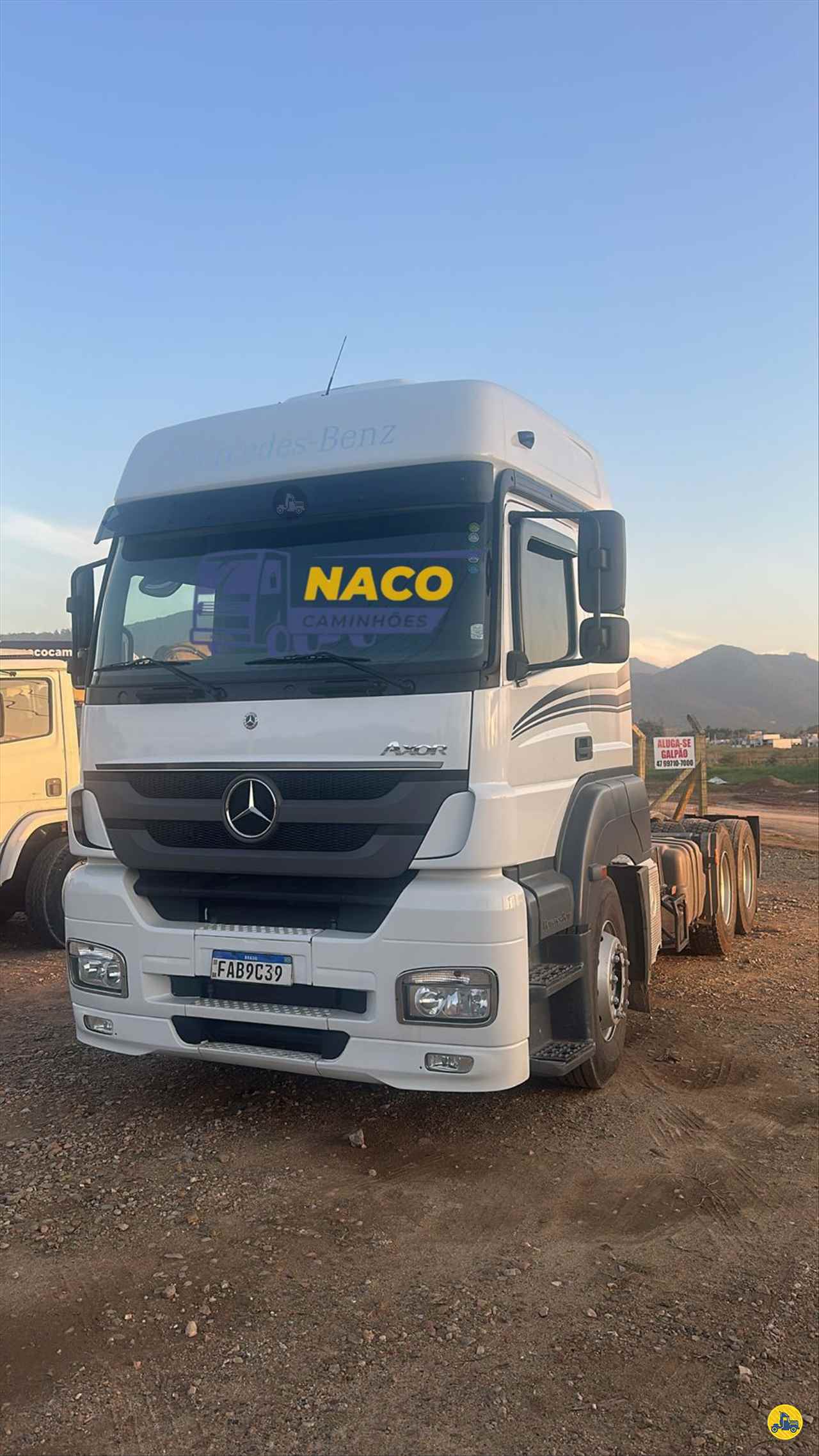 CAMINHAO MERCEDES-BENZ MB 2544 Cavalo Mecânico Cavalo 6x2 Naco Caminhões CANELINHA SANTA CATARINA SC
