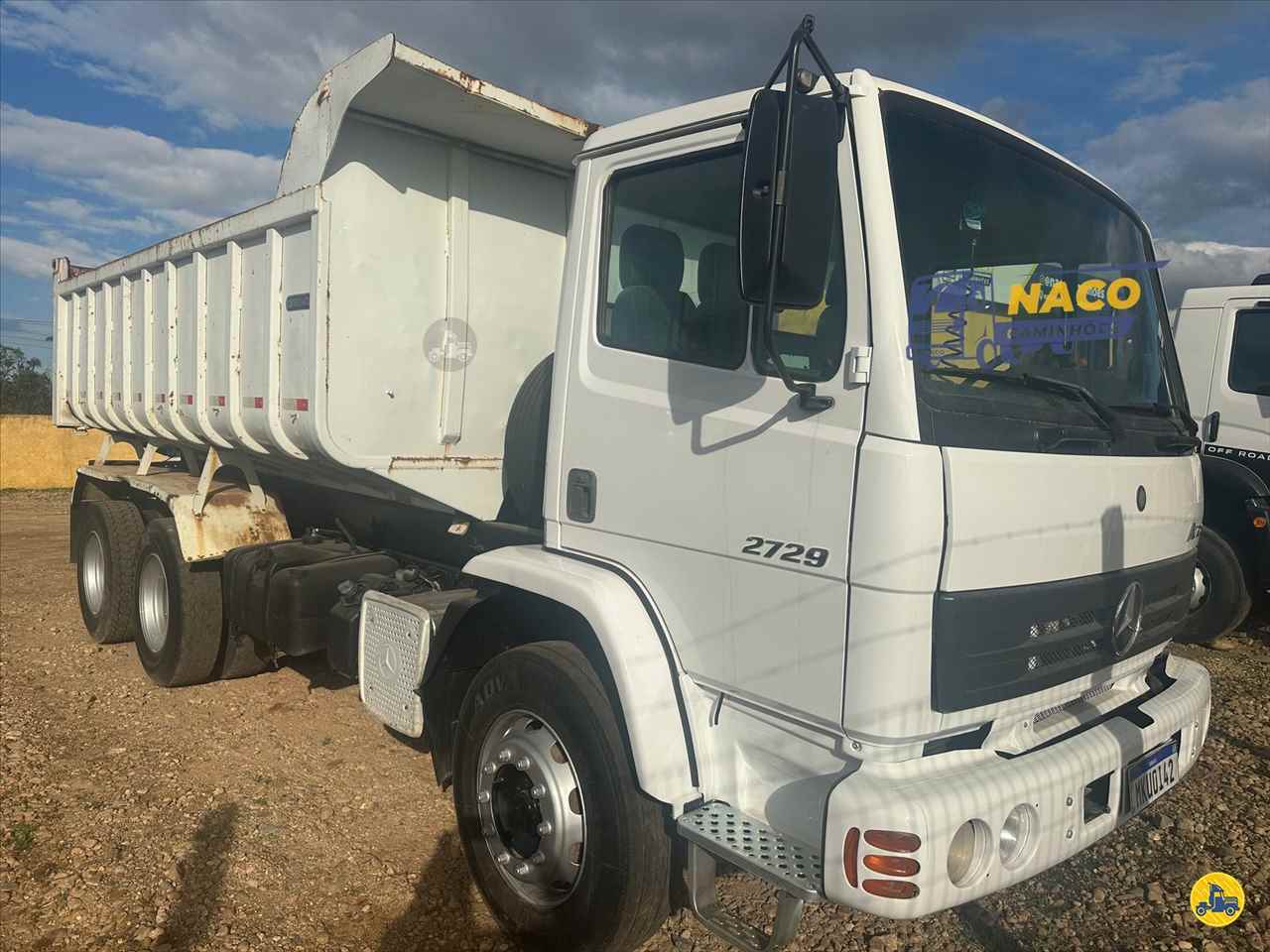 CAMINHAO MERCEDES-BENZ MB 2729 Caçamba Basculante Truck 6x4 Naco Caminhões CANELINHA SANTA CATARINA SC