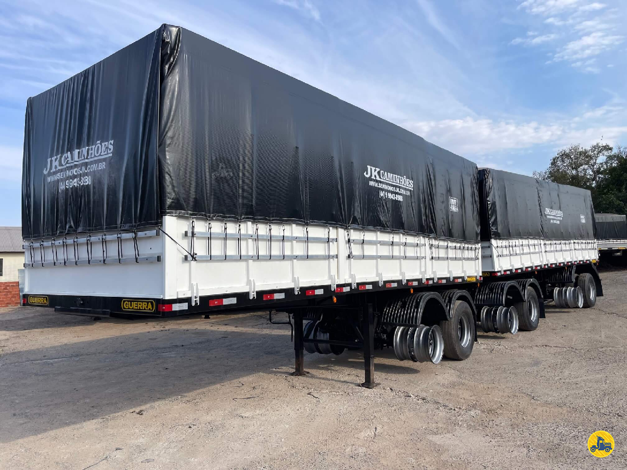 CARRETA BITREM 9 EIXOS GRANELEIRO JK Caminhões PR SARANDI PARANÁ PR