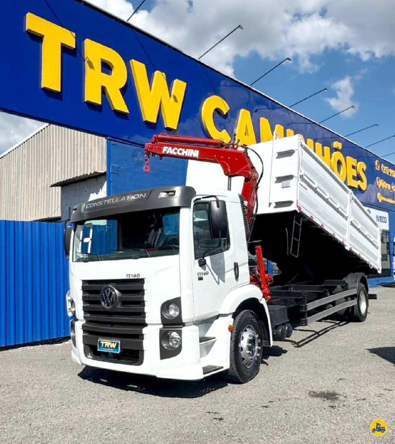 CAMINHAO VOLKSWAGEN VW 17190 Munck Toco 4x2 TRW Caminhões  CAMPINAS SÃO PAULO SP
