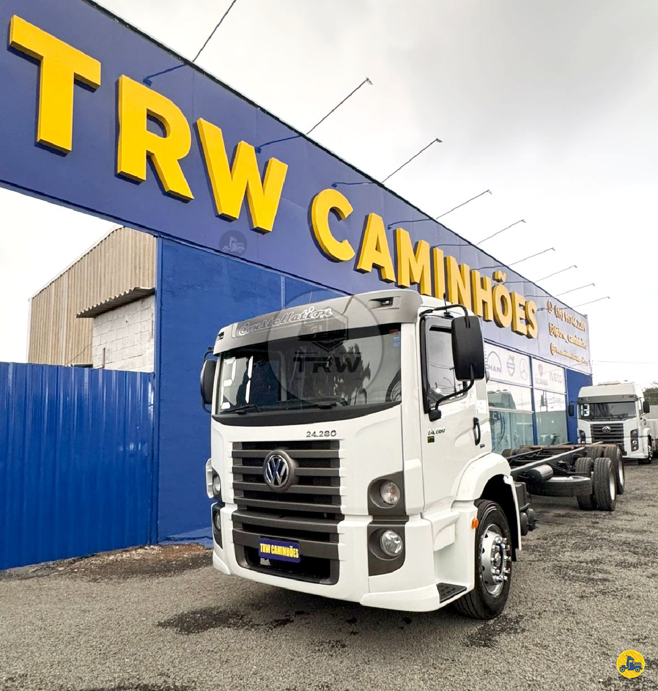CAMINHAO VOLKSWAGEN VW 24280 Chassis Truck 6x2 TRW Caminhões  CAMPINAS SÃO PAULO SP