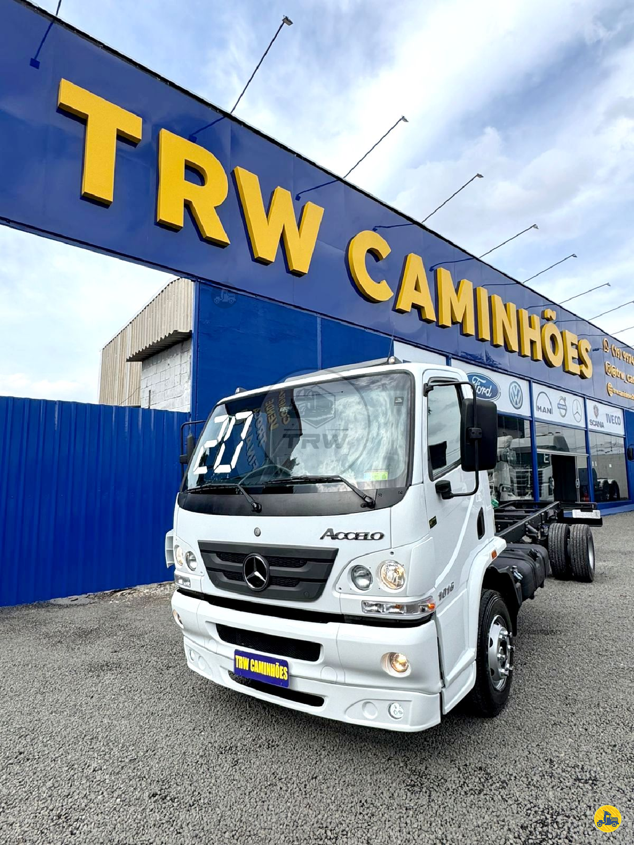 CAMINHAO MERCEDES-BENZ MB 1016 Chassis 3/4 4x2 TRW Caminhões  CAMPINAS SÃO PAULO SP