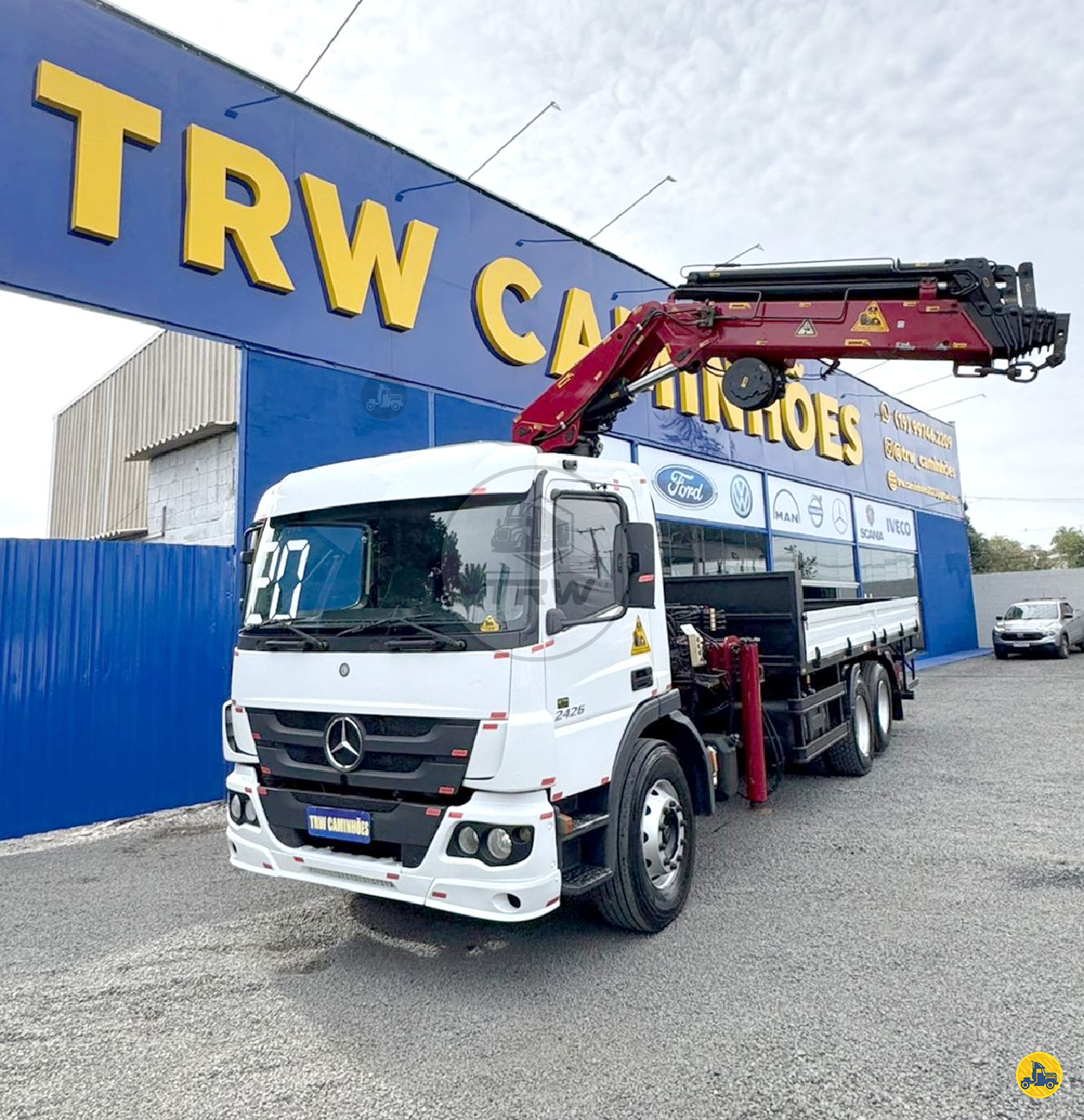 CAMINHAO MERCEDES-BENZ MB 2426 Munck Truck 6x2 TRW Caminhões  CAMPINAS SÃO PAULO SP