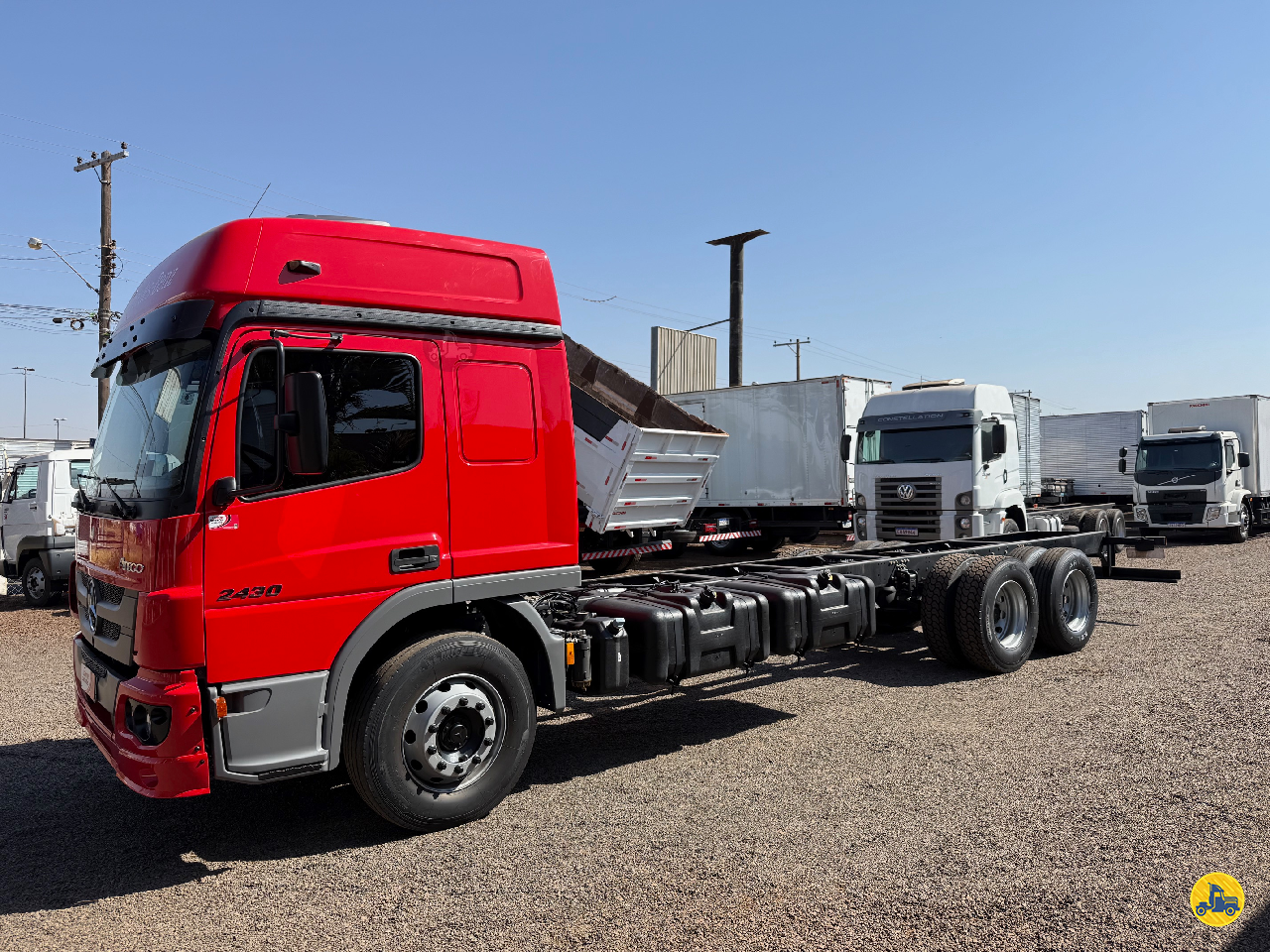 CAMINHAO MERCEDES-BENZ MB 2430 Chassis Truck 6x2 Jaime Caminhões RIBEIRAO PRETO SÃO PAULO SP