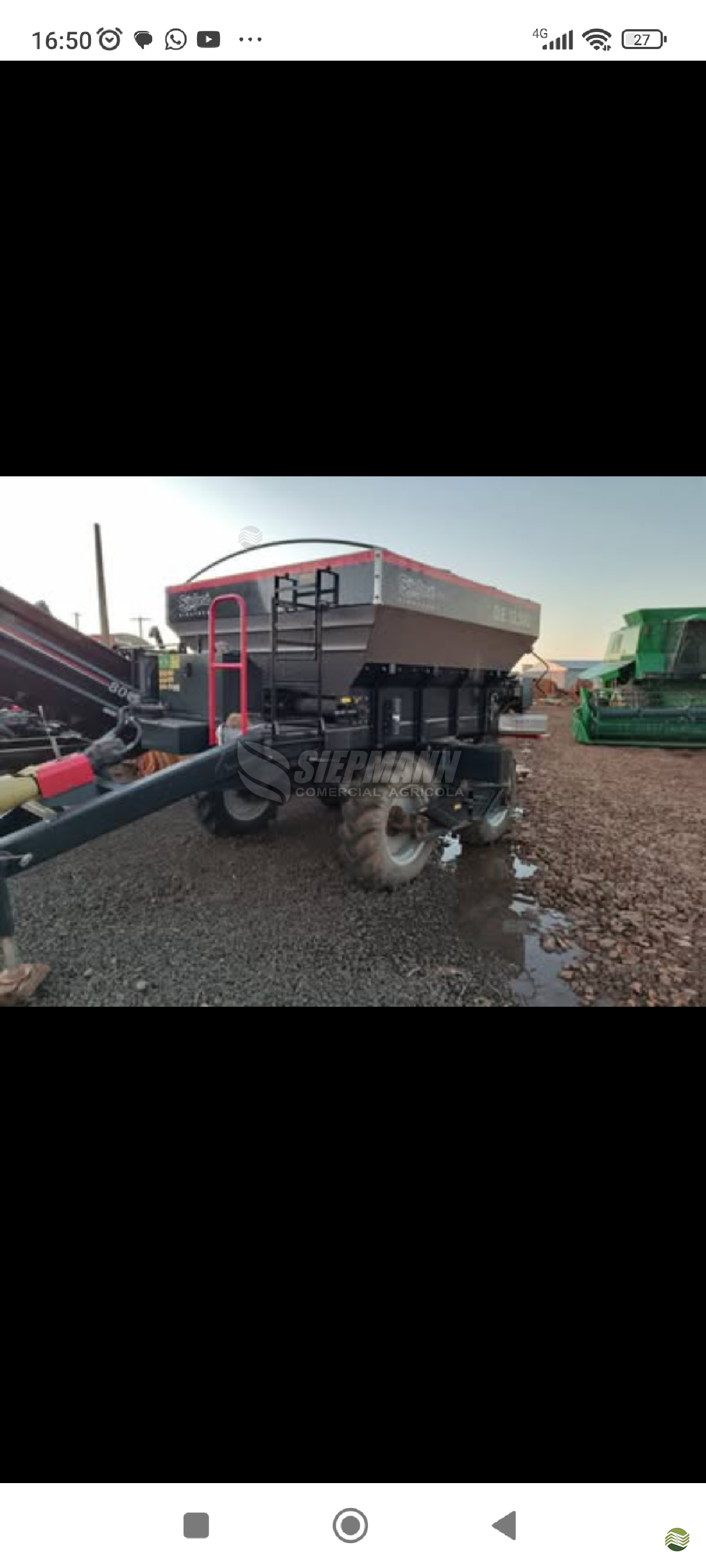 IMPLEMENTOS AGRICOLAS DISTRIBUIDOR CALCÁRIO 12500 Kg Siepmann Implementos Agrícolas INDEPENDENCIA RIO GRANDE DO SUL RS