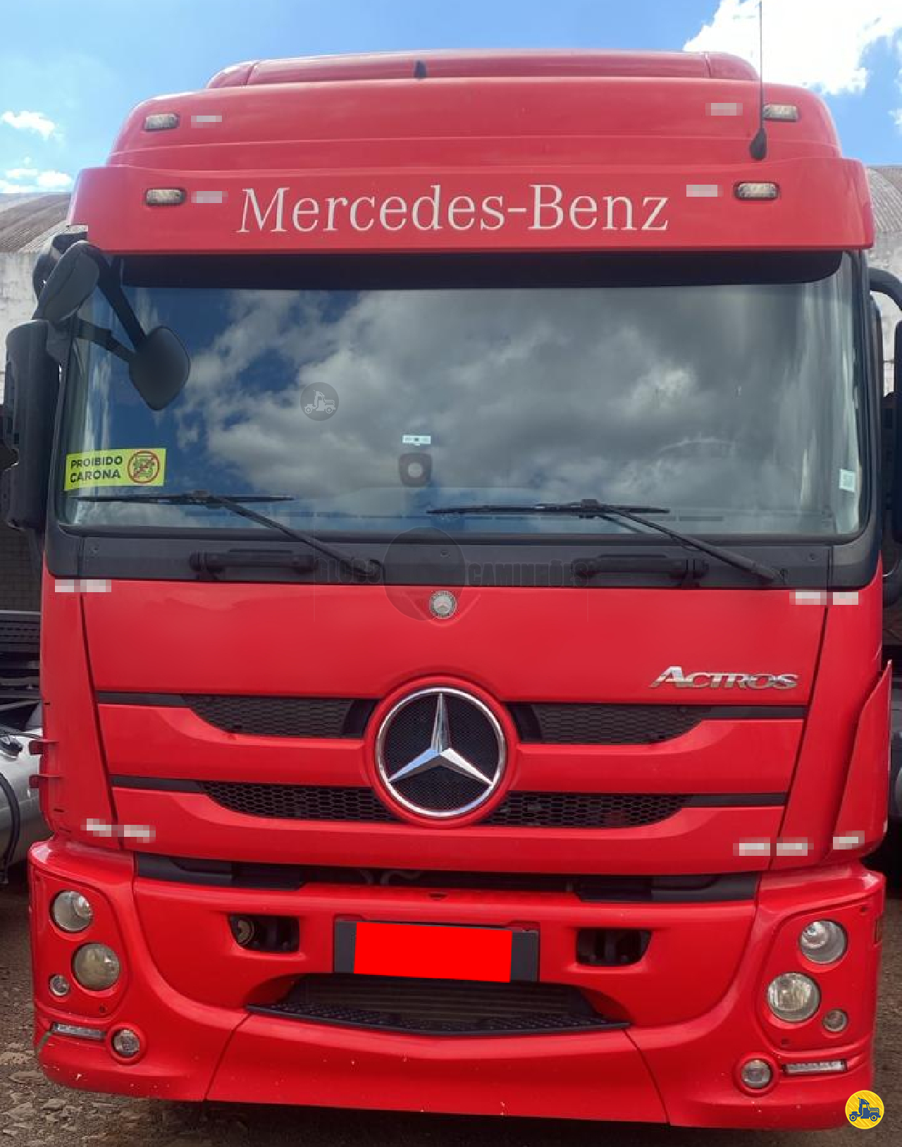 CAMINHAO MERCEDES-BENZ MB 2546 Cavalo Mecânico Truck 6x2 Globo Caminhões Helio Maringá MARINGA PARANÁ PR