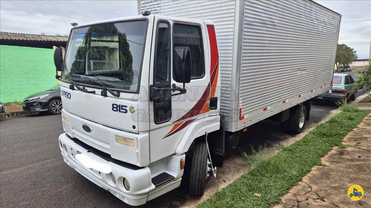 CAMINHAO FORD CARGO 815 Baú Furgão 3/4 4x2 Avenida Caminhões BRODOWSKI SÃO PAULO SP