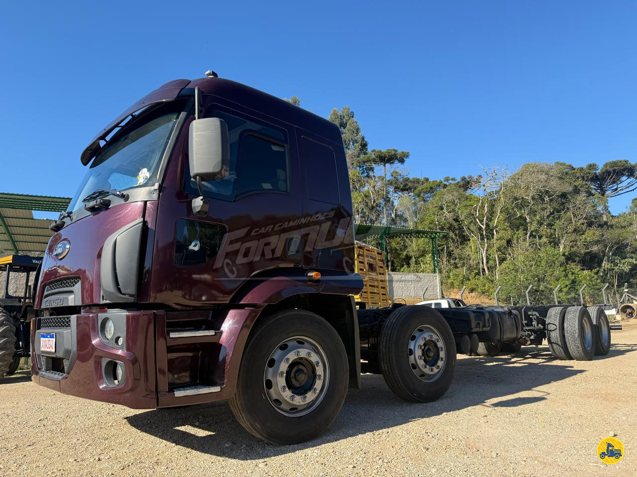 CAMINHAO FORD CARGO 2429 Chassis BiTruck 8x2 Formula Car Caminhões  CONTENDA PARANÁ PR