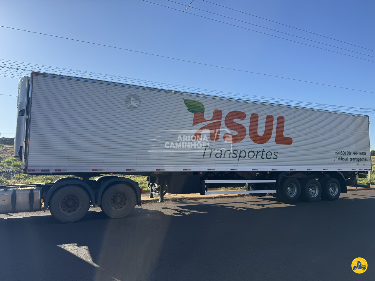 CARRETA SEMI-REBOQUE FRIGORIFICO Arjona Caminhões CRAVINHOS SÃO PAULO SP