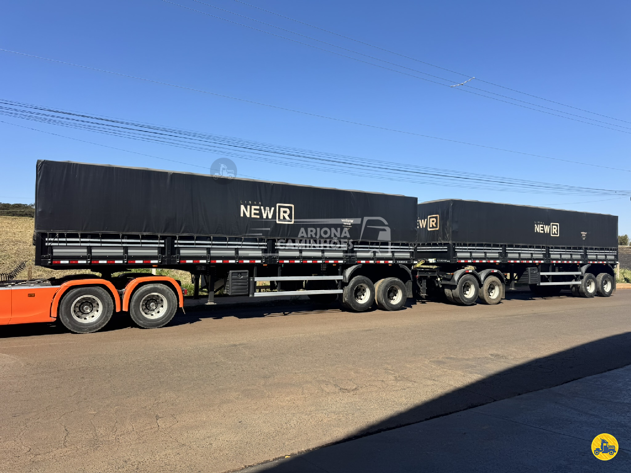 CARRETA RODOTREM GRANELEIRO Arjona Caminhões CRAVINHOS SÃO PAULO SP