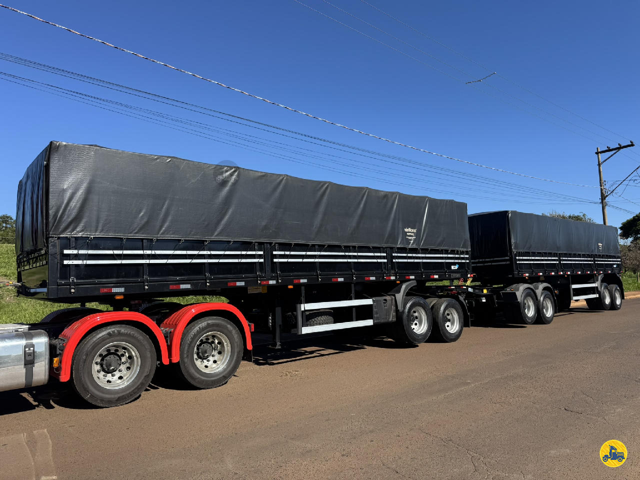 CARRETA RODOTREM GRANELEIRO Arjona Caminhões CRAVINHOS SÃO PAULO SP