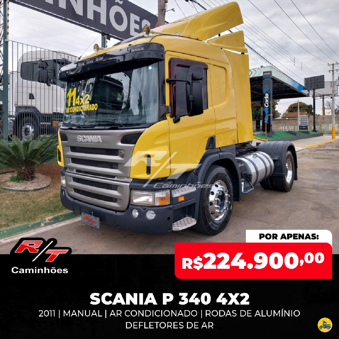 CAMINHAO SCANIA SCANIA P340 Cavalo Mecânico Cavalo 4x2 RT Caminhões SUMARE SÃO PAULO SP
