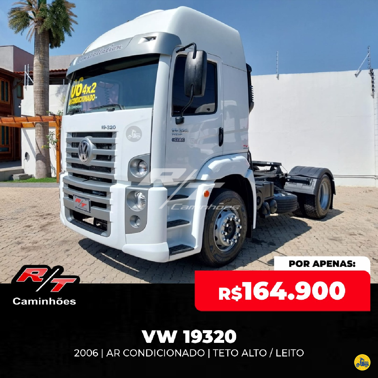 CAMINHAO VOLKSWAGEN VW 19320 Cavalo Mecânico Cavalo 4x2 RT Caminhões SUMARE SÃO PAULO SP