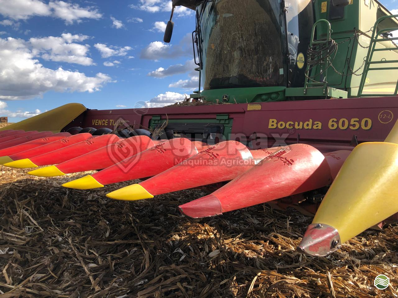 PLATAFORMA COLHEITADEIRA VENCE TUDO BOCUDA 5050 Agropax Máquinas Agrícolas TIBAGI PARANÁ PR