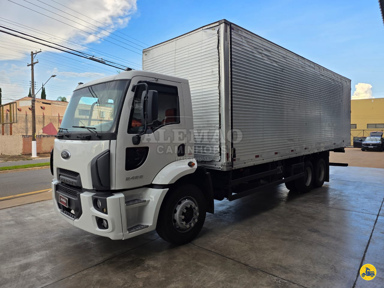 CAMINHAO FORD CARGO 2422 Baú Furgão Truck 6x2 Alemão Caminhões Itapetininga ITAPETININGA SÃO PAULO SP
