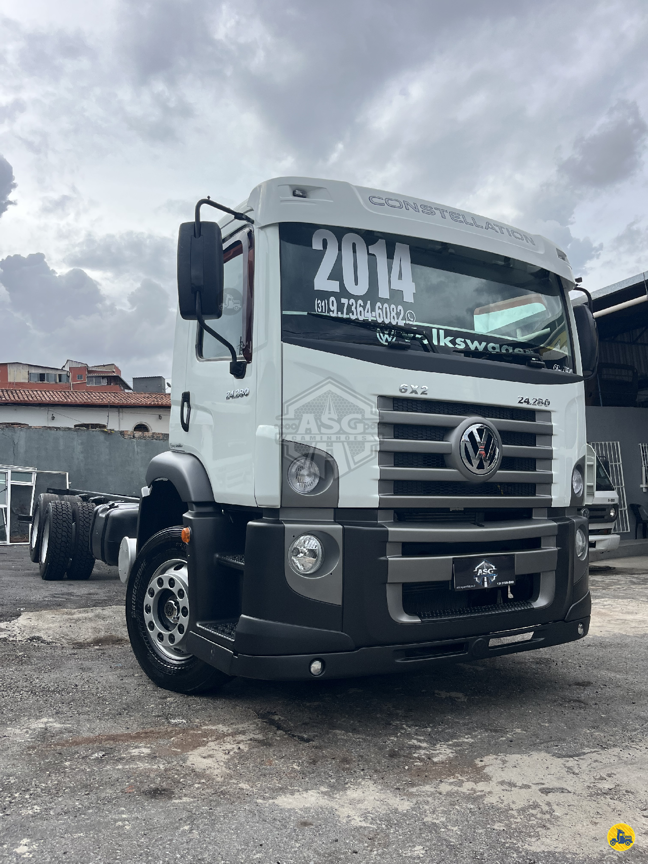 CAMINHAO VOLKSWAGEN VW 24280 Chassis Truck 6x2 ASG Caminhões CONTAGEM MINAS GERAIS MG