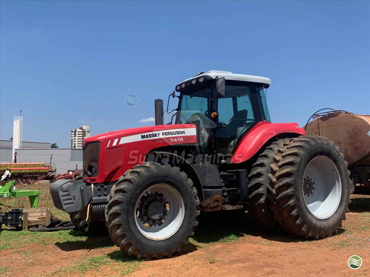 TRATOR MASSEY FERGUSON MF 7415 Tração 4x4 Supra Máquinas LUCAS DO RIO VERDE MATO GROSSO MT