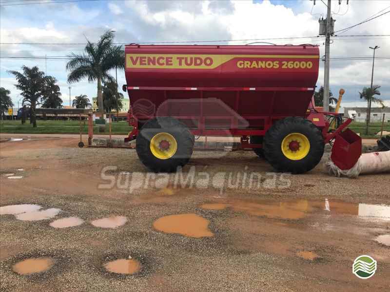 IMPLEMENTOS AGRICOLAS CARRETA BAZUKA GRANELEIRA 26000 Supra Máquinas LUCAS DO RIO VERDE MATO GROSSO MT