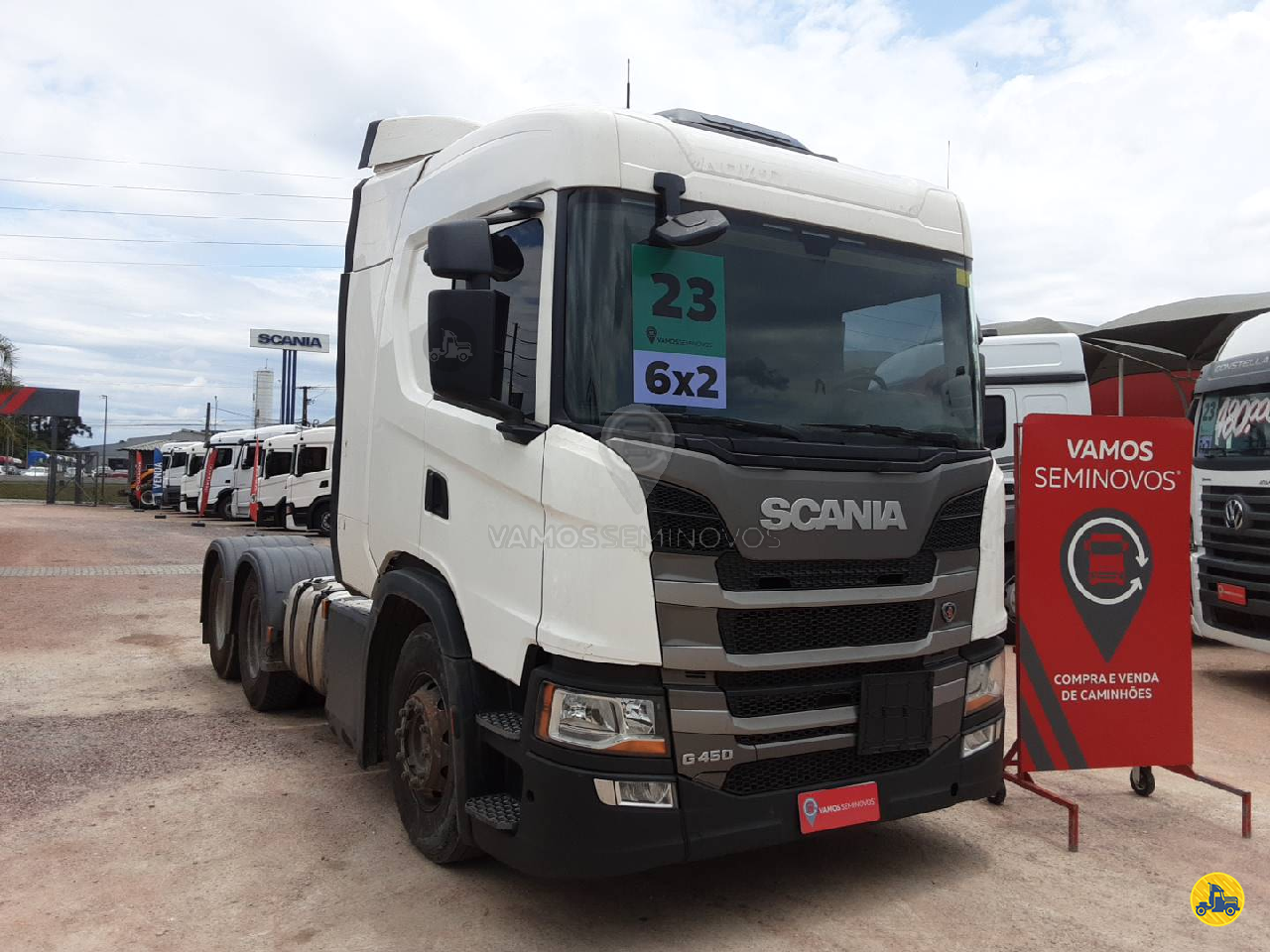 CAMINHAO SCANIA SCANIA G450 Cavalo Mecânico Cavalo 6x2 Vamos Seminovos - São José dos Pinhais SAO JOSE DOS PINHAIS PARANÁ PR