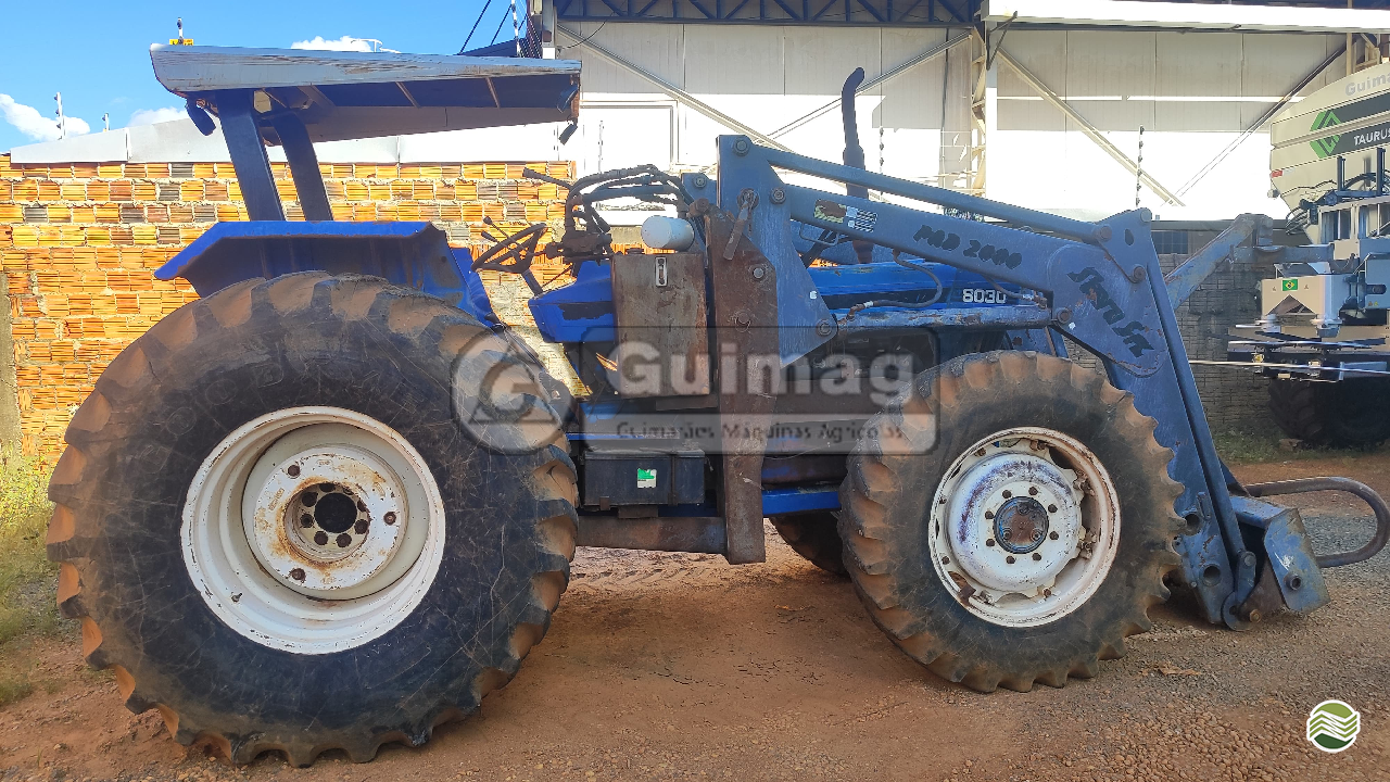 TRATOR NEW HOLLAND NEW 8030 Tração 4x4 Guimag Máquinas Agrícolas - Jacto CAMPO NOVO DO PARECIS MATO GROSSO MT