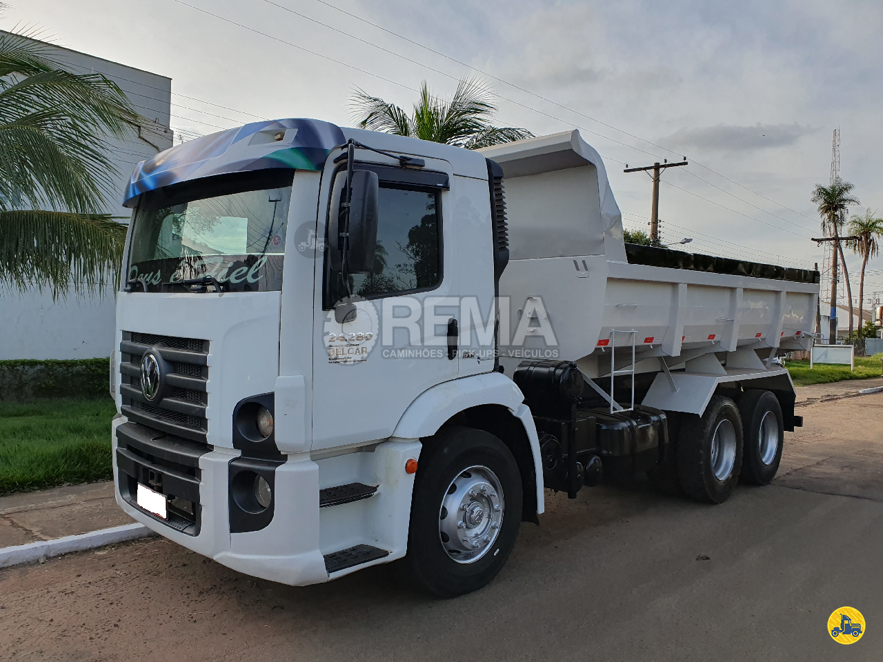 CAMINHAO VOLKSWAGEN VW 24280 Caçamba Basculante Truck 6x2 Rema Caminhões - MS CAMPO GRANDE MATO GROSSO DO SUL MS