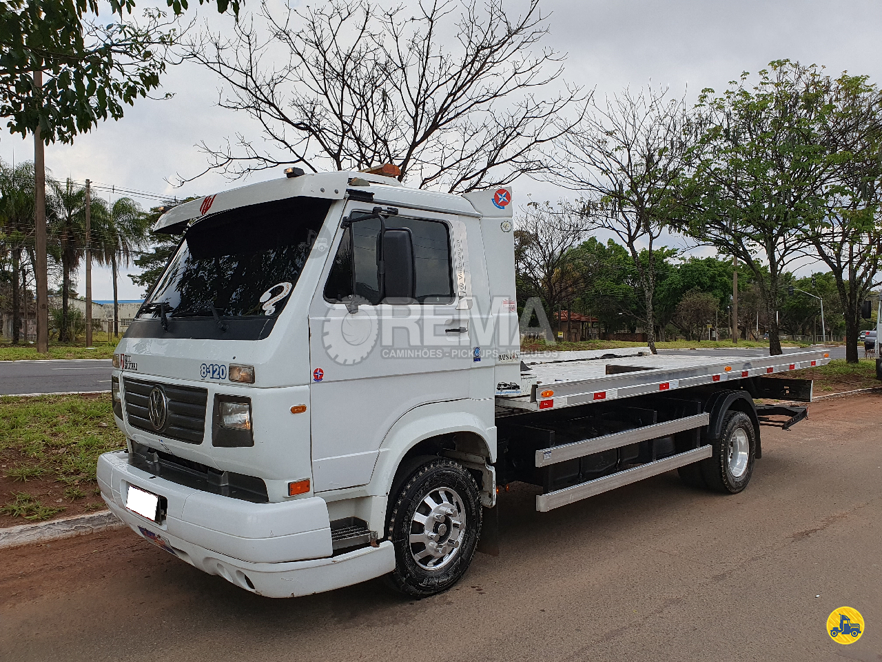 CAMINHAO VOLKSWAGEN VW 8120 Plataforma Guincho 3/4 4x2 Rema Caminhões - MS CAMPO GRANDE MATO GROSSO DO SUL MS