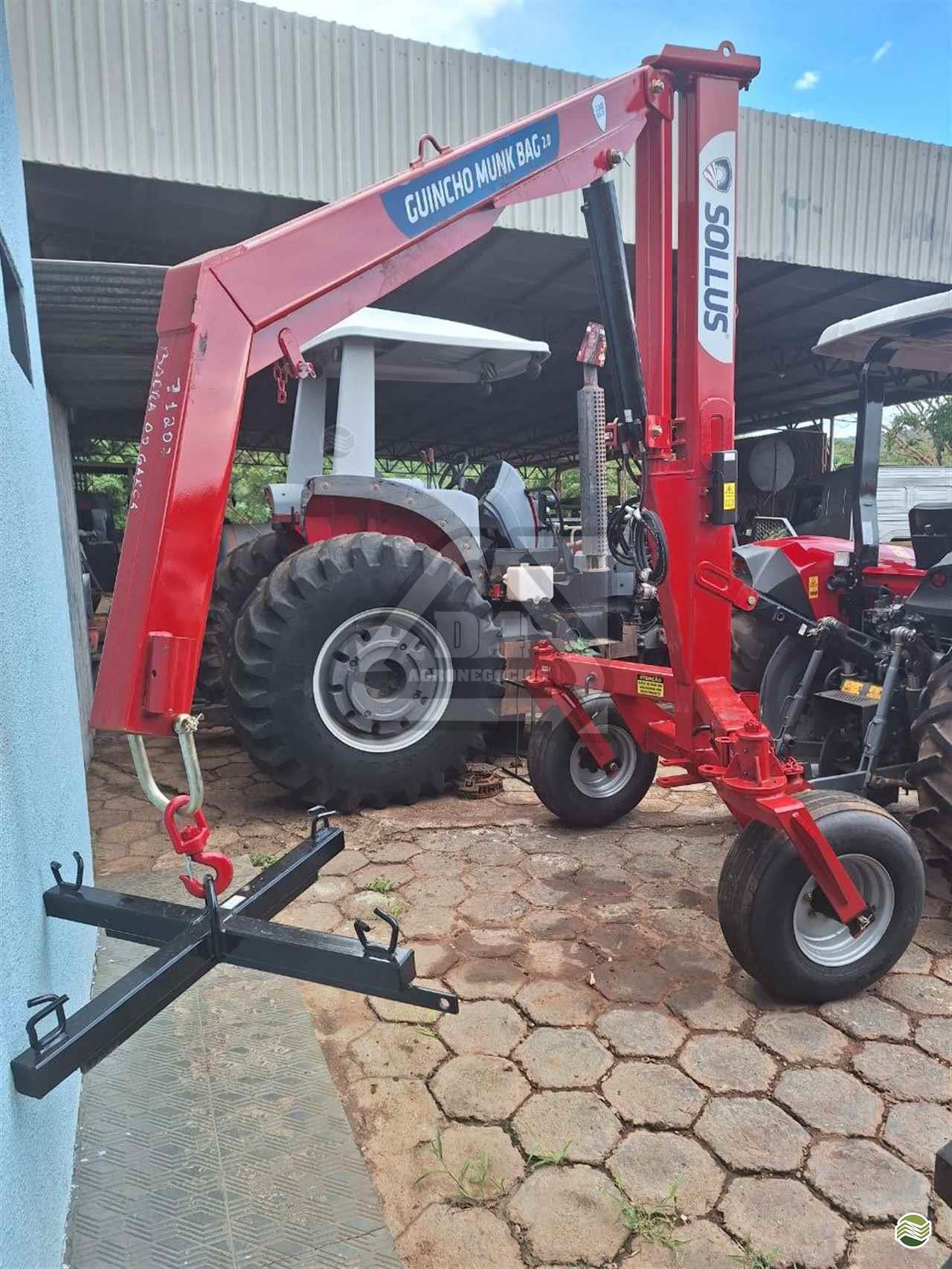 IMPLEMENTOS AGRICOLAS GUINCHO BIG BAG GUINCHO 2000 Kg D4 Máquinas e Implementos BARRA DO GARCAS MATO GROSSO MT