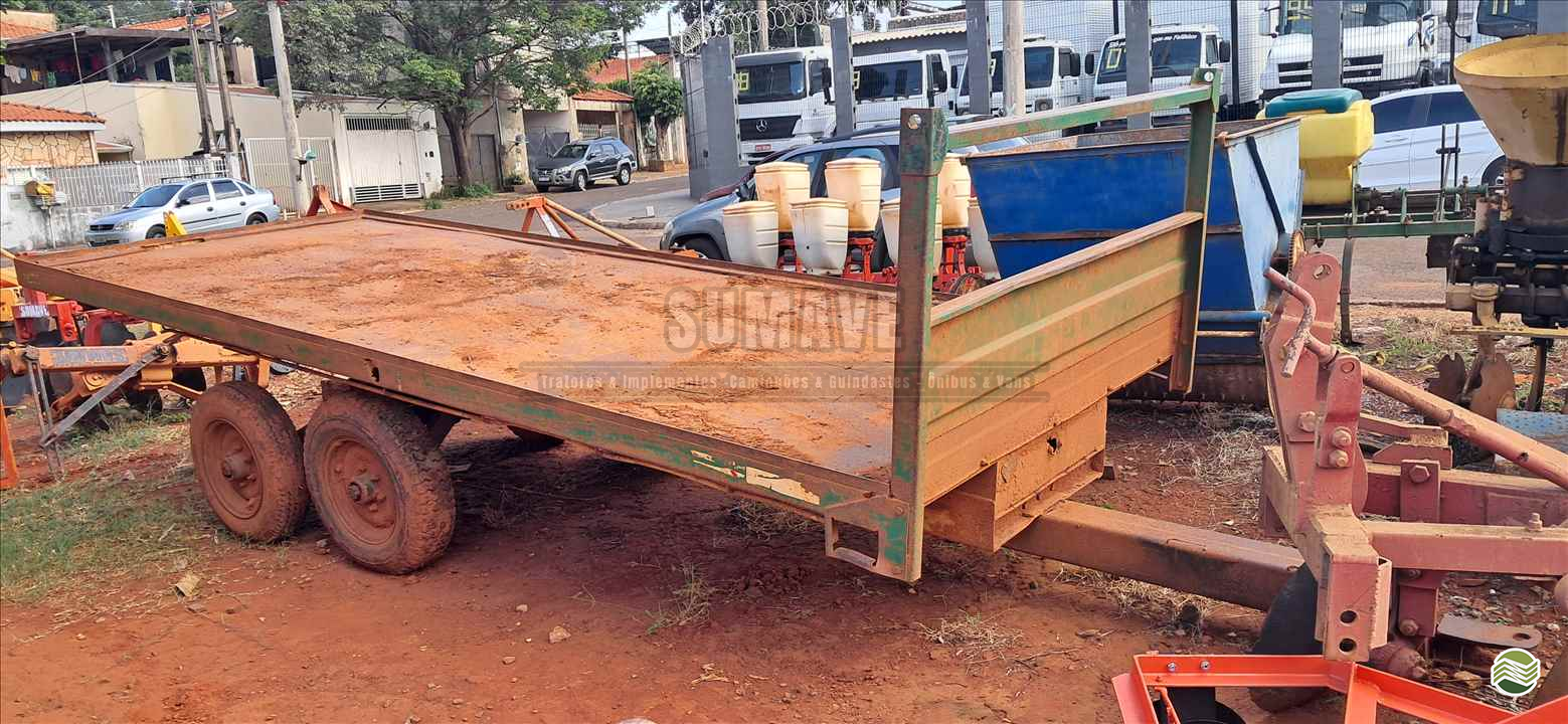 IMPLEMENTOS AGRICOLAS CARRETA AGRÍCOLA CARRETA 6T Sumaré Máquinas e Veículos SUMARE SÃO PAULO SP