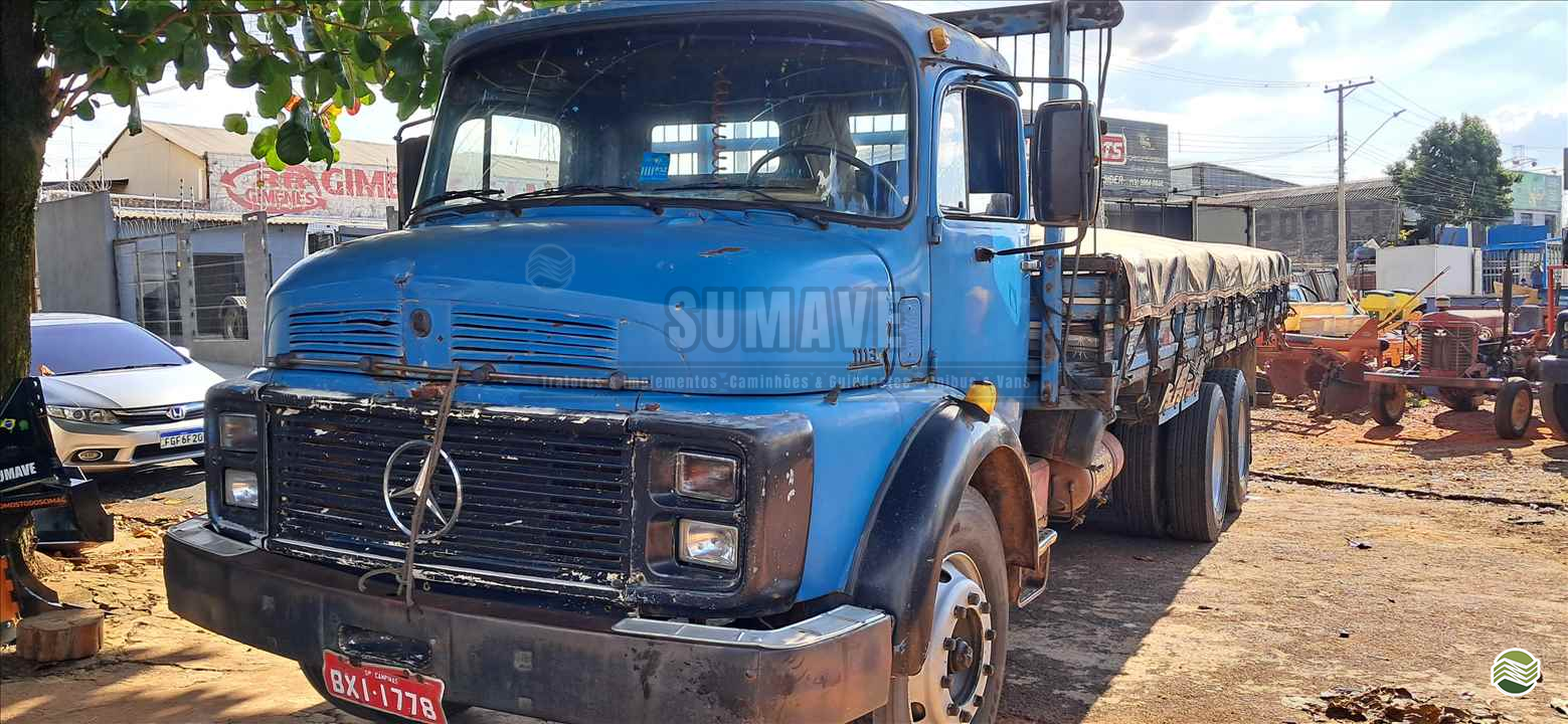 CAMINHAO MERCEDES-BENZ MB 1113 Carga Seca Truck 6x2 Sumaré Máquinas e Veículos SUMARE SÃO PAULO SP