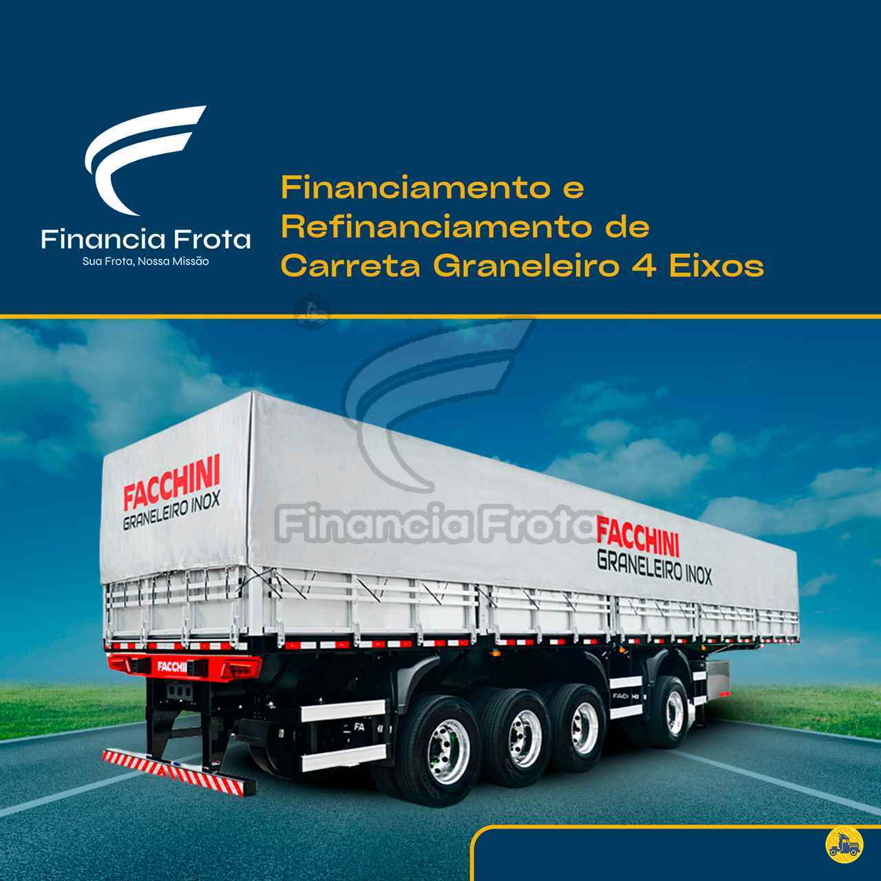 Financiamento Carreta Graneleiro 4 Eixos